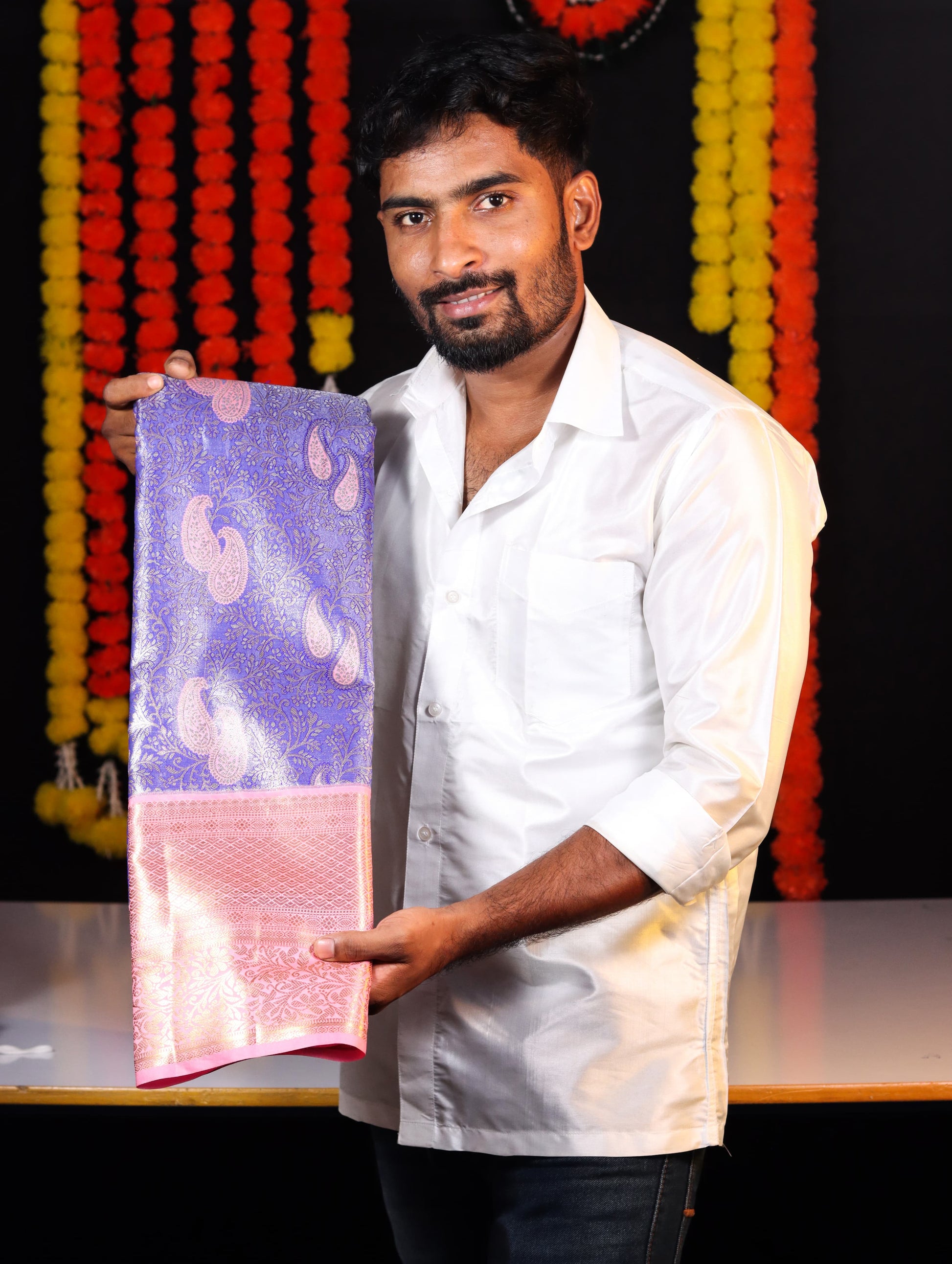Premium Dharmavaram Tissue Softsilk