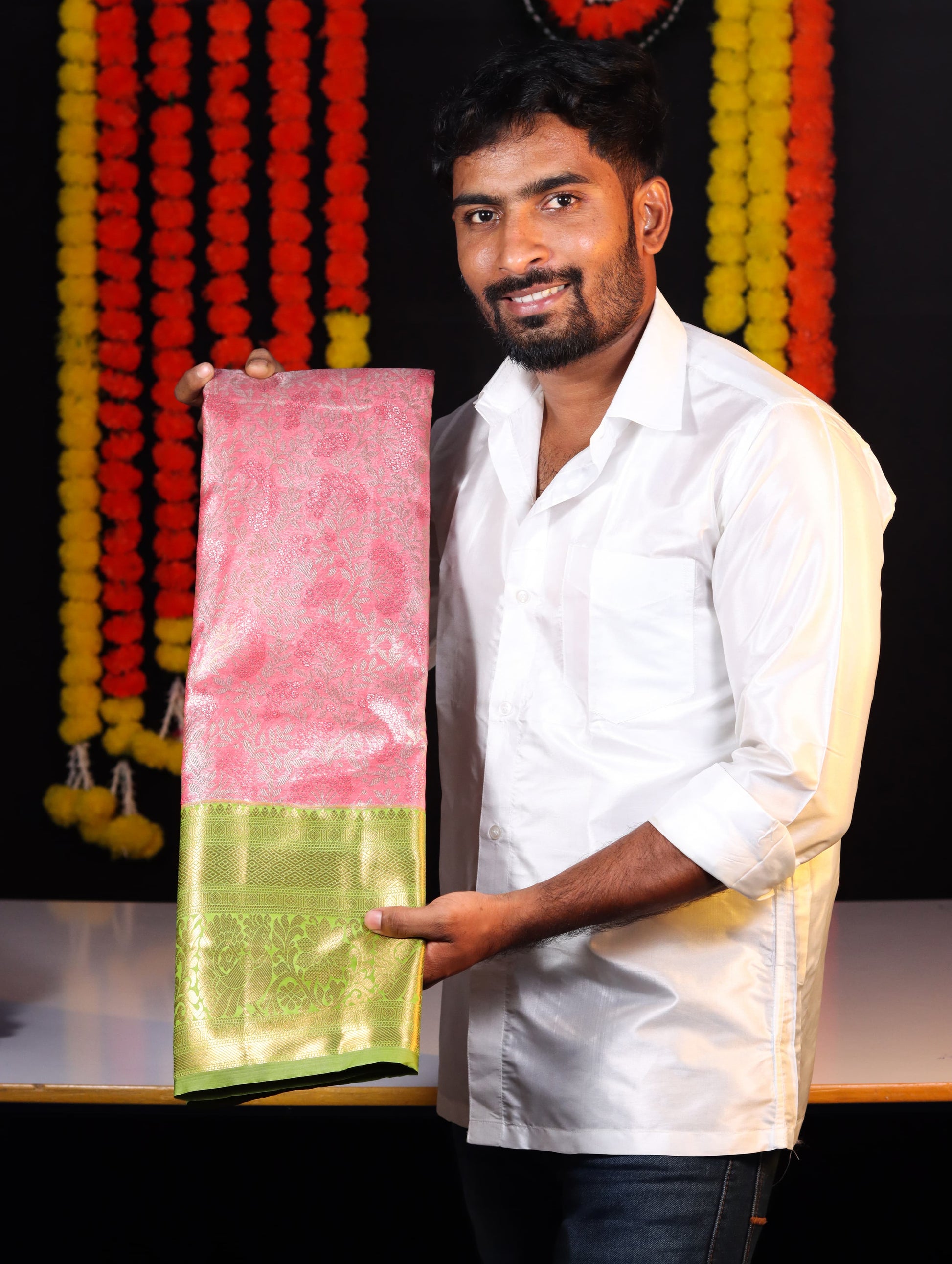 Premium Dharmavaram Tissue Softsilk