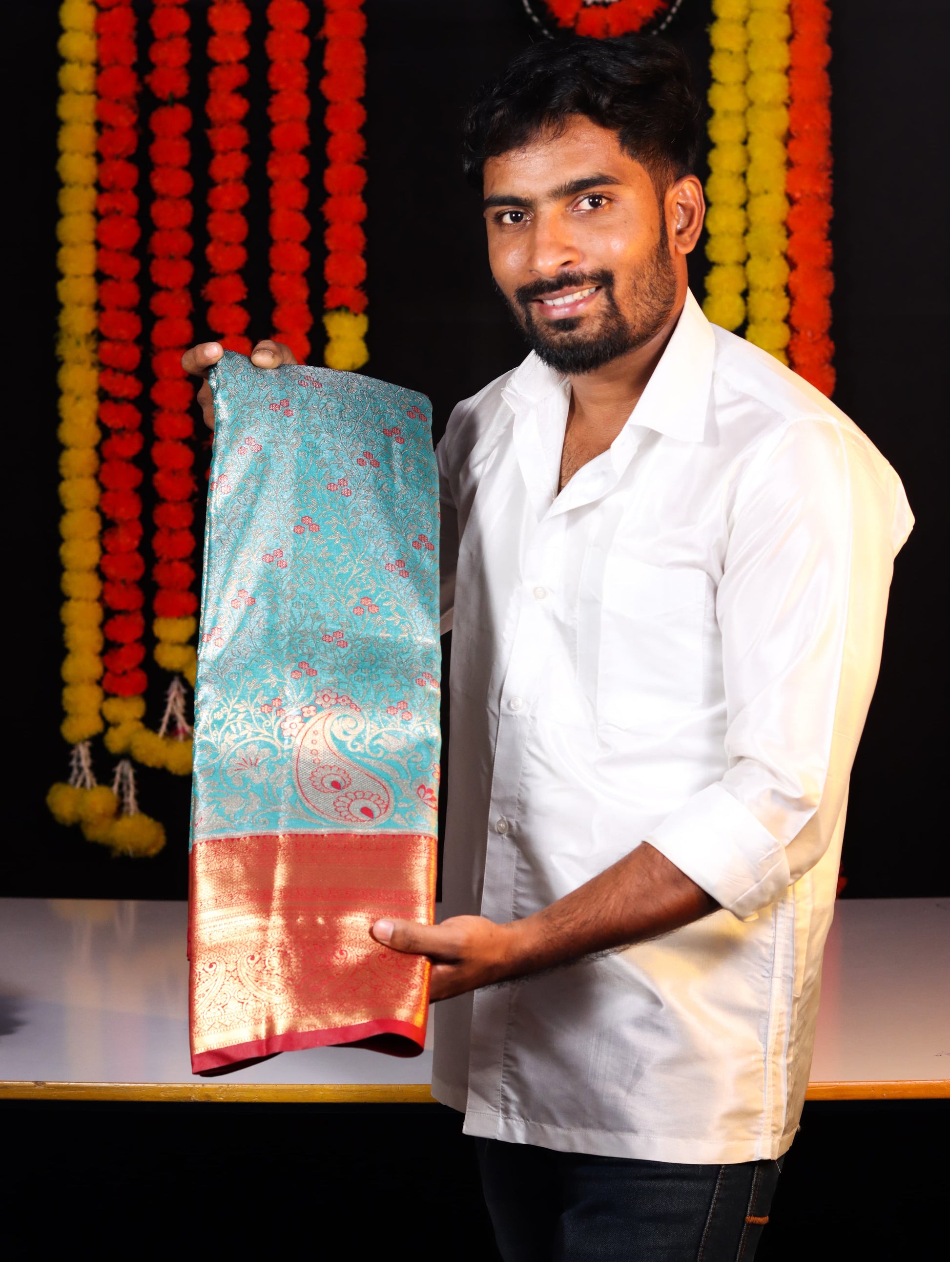 Premium Dharmavaram Tissue Softsilk