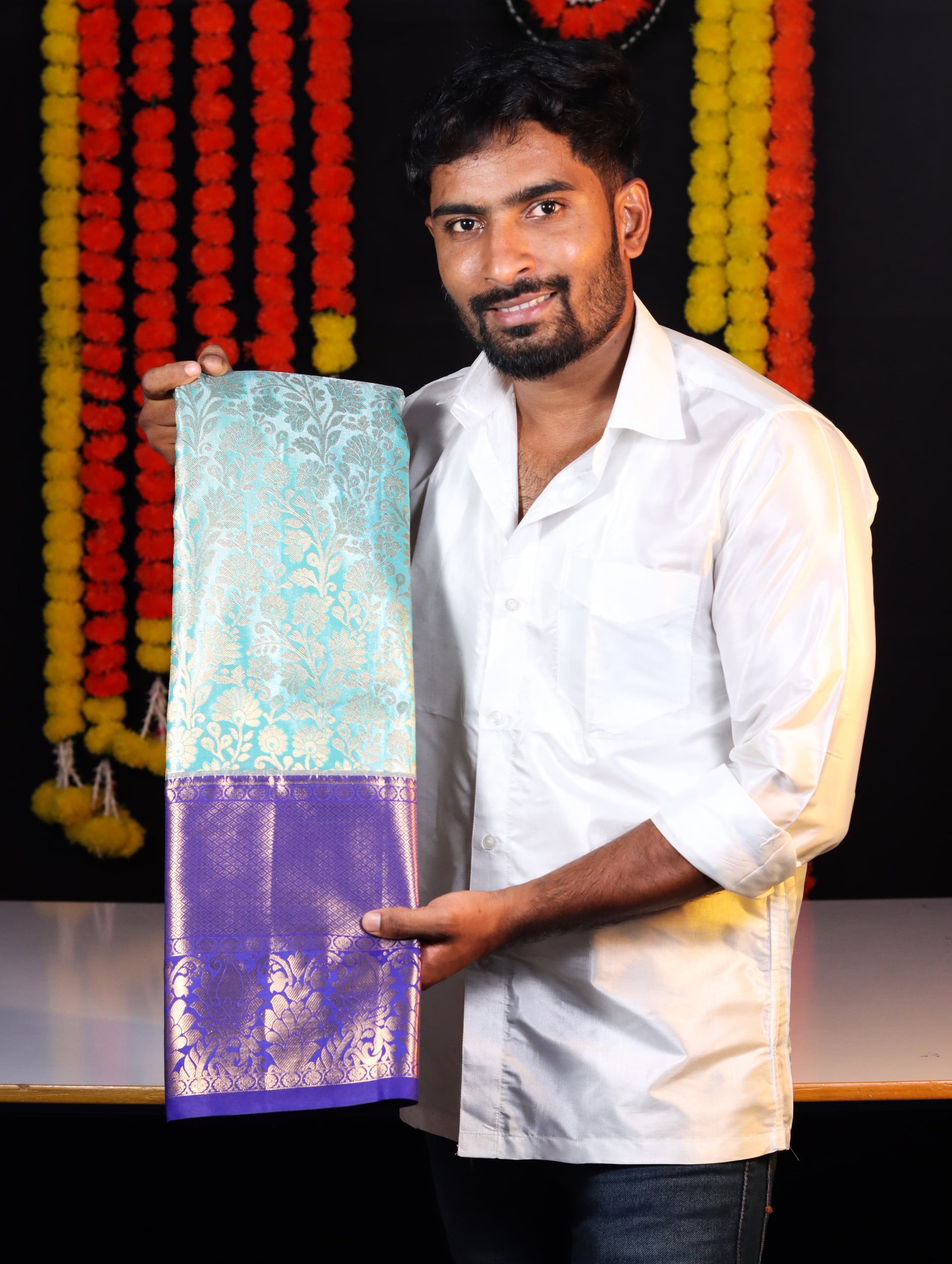 Premium Dharmavaram Tissue Softsilk