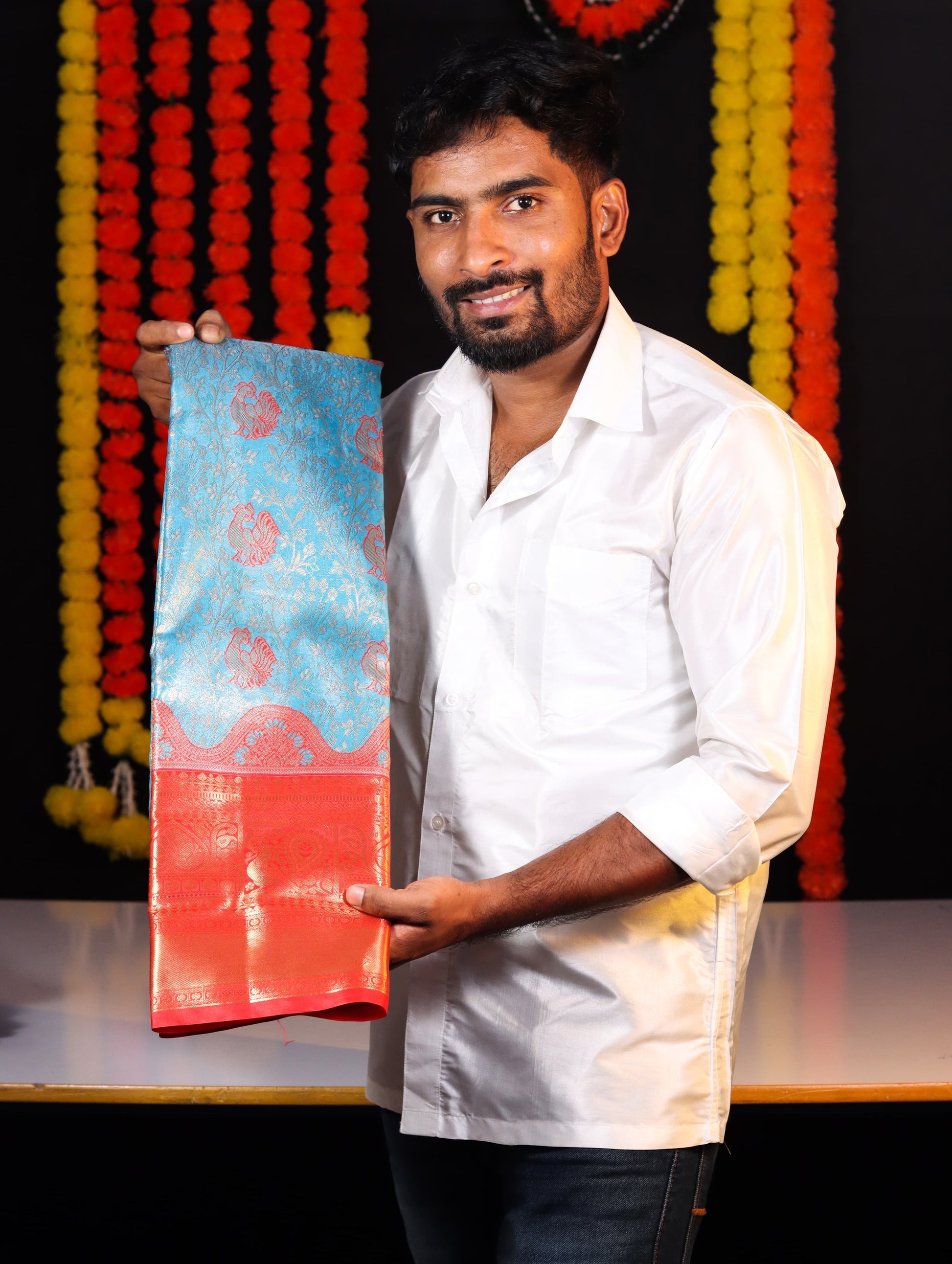 Premium Dharmavaram Tissue Softsilk